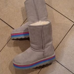 Bear Paw Platform Boots